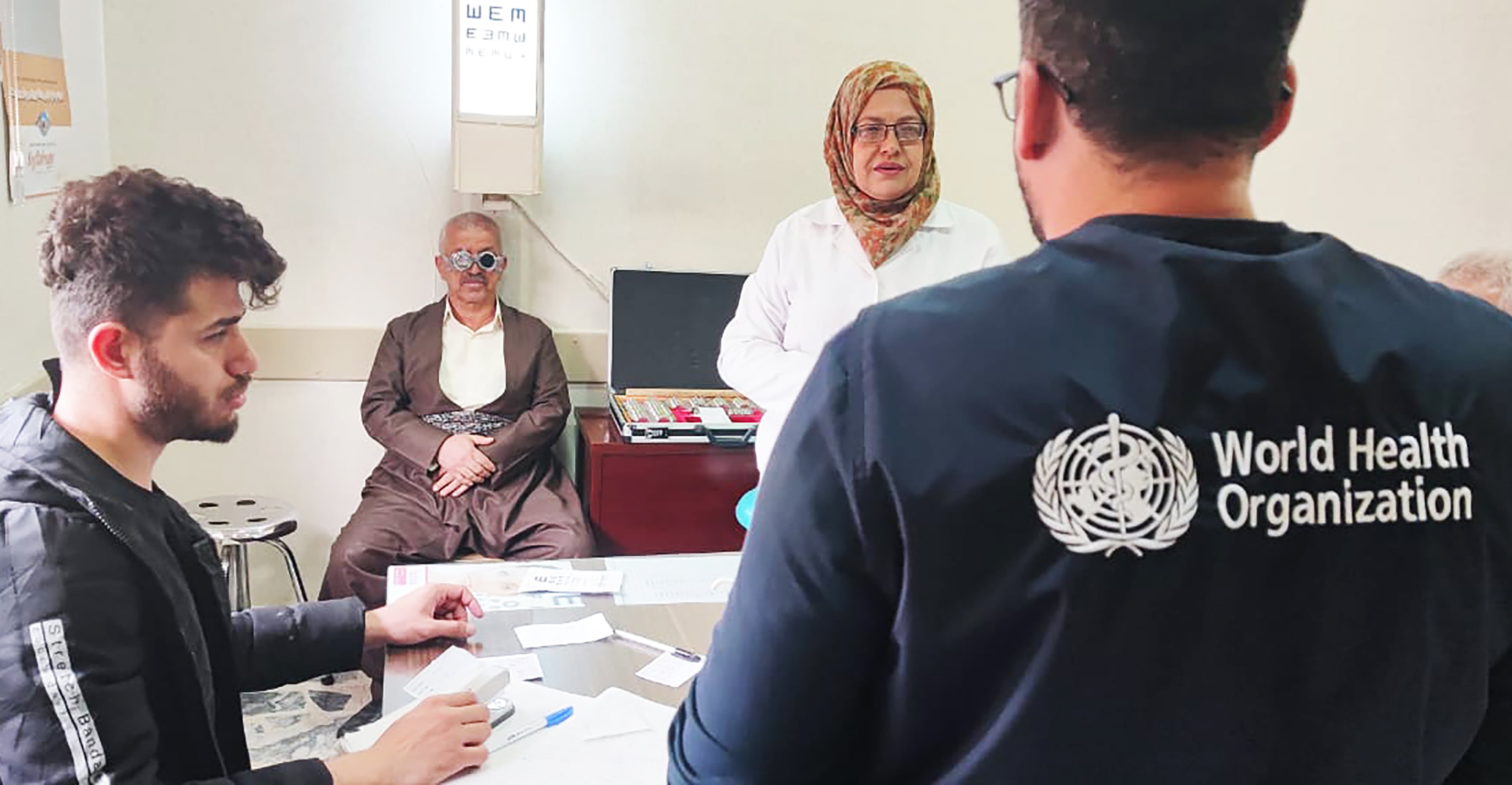 WHO mission to Sulaymaniyah, Iraq, to validate trachoma elimination as a public health problem, 2023
