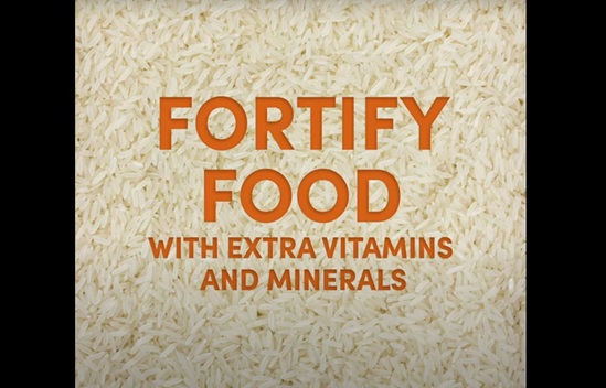 Healthier diets through vitamins and minerals additions