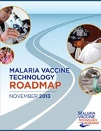 Cover of the malaria vaccine technology roadmap