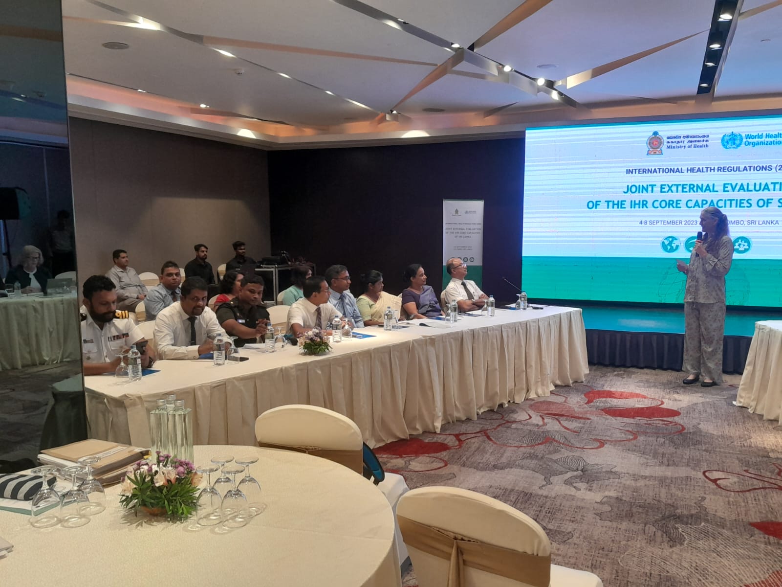 Sri Lanka successfully concludes the Joint External Evaluation of the International Health Regulations (IHR, 2005) Core Capacities